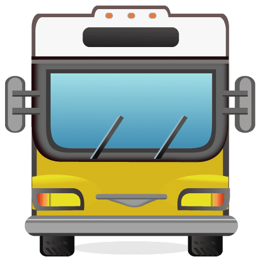 Oncoming Bus