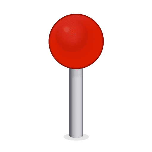 Round Pushpin