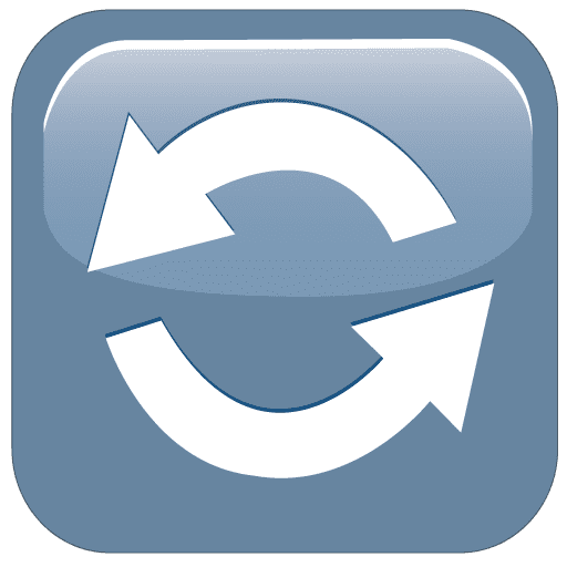 Anticlockwise Downwards and Upwards Open Circle Arrows