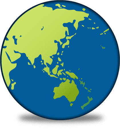 Earth Globe Americas