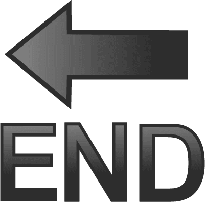 End With Leftwards Arrow Above