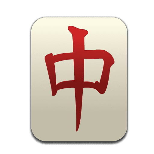 Mahjong-Tile-Red-Dragon