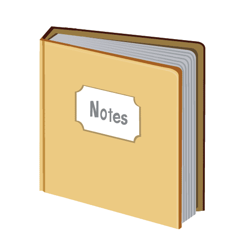 Notebook with Decorative Cover