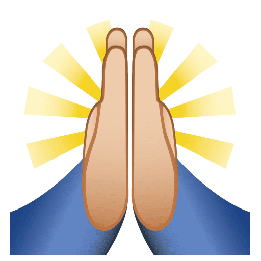 Person with Folded Hands