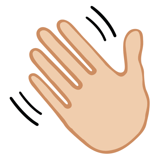 Waving Hand Sign